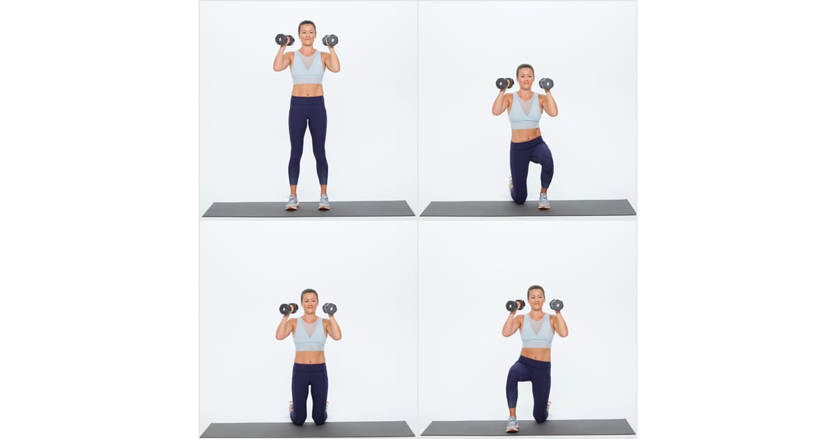 Circuit 1 Surrender Best Dumbbell Butt Exercises Popsugar Fitness 