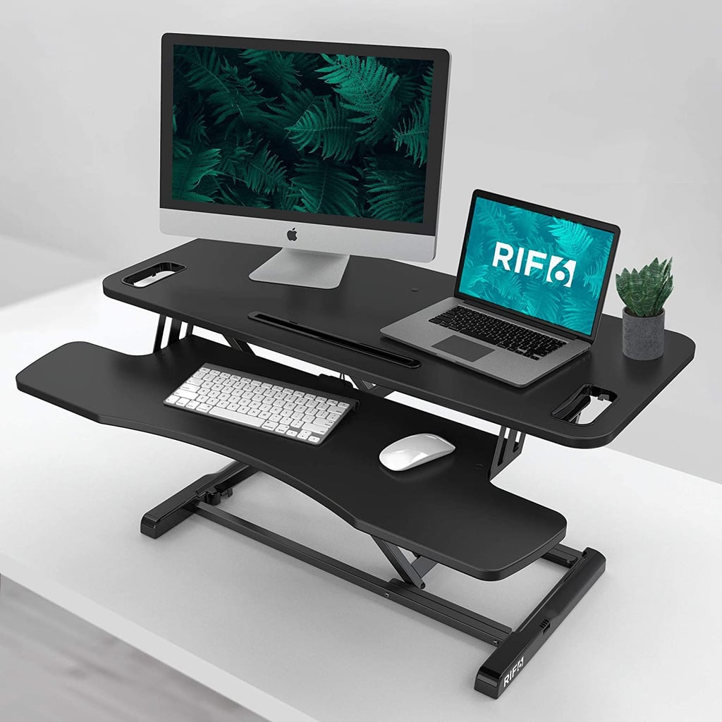 RIF6 Adjustable Height Standing Desk Converter