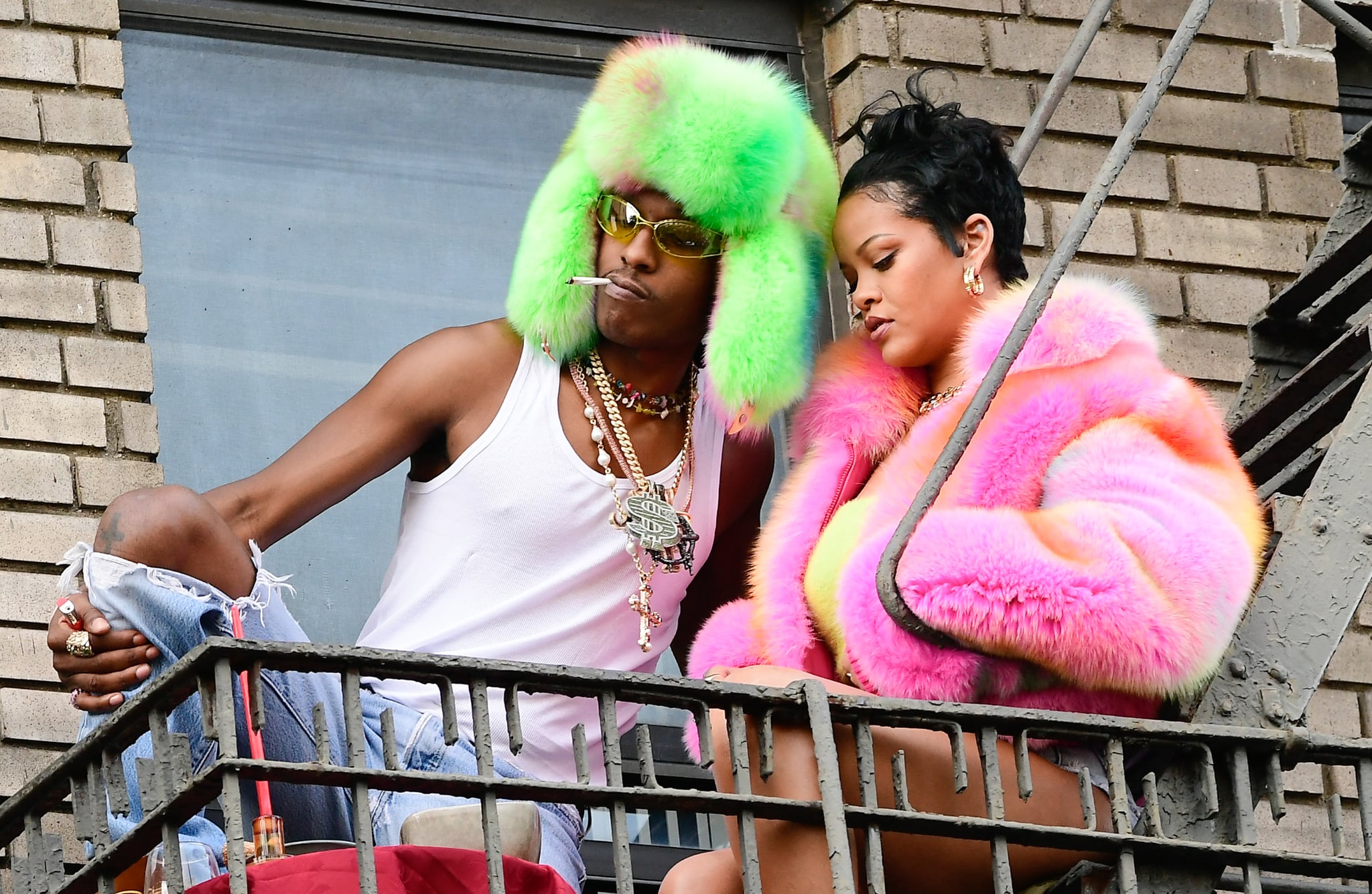 Rihanna's Sweet New Charm Bracelet from A$AP Rocky May Hint at
