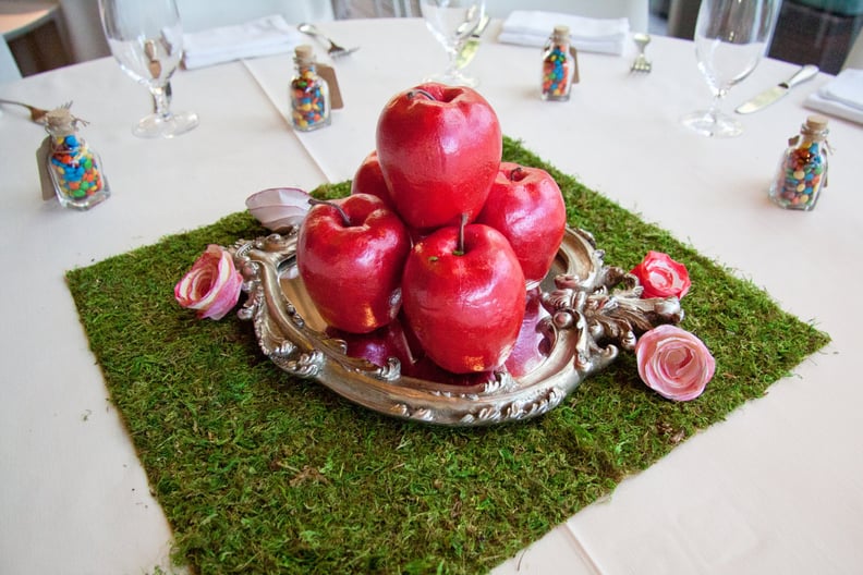 Snow White-Themed Centerpiece