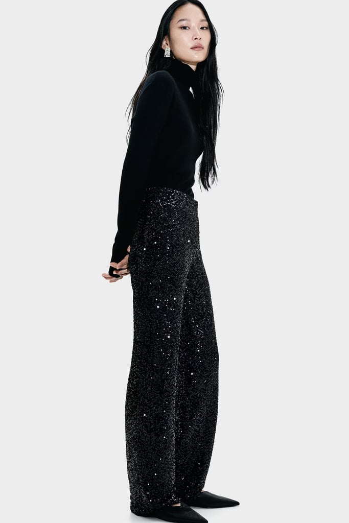 Sequined Pants