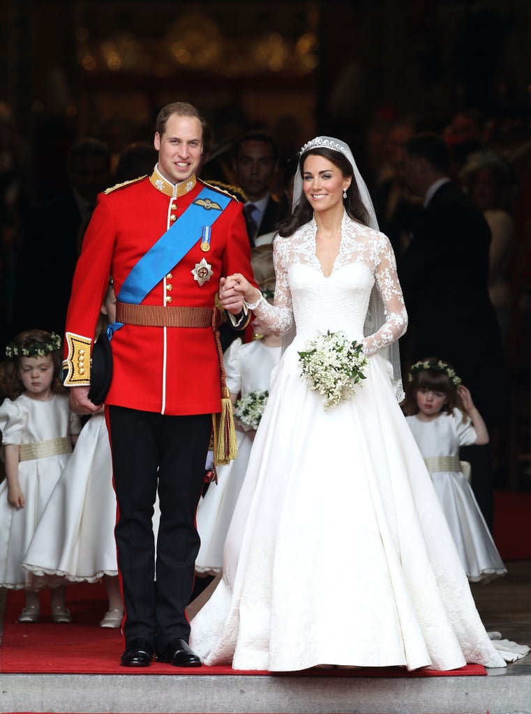 William and Kate Leaving Westminster Abbey, 2011