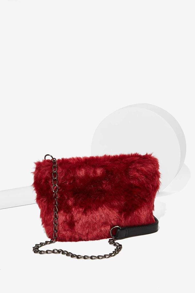 Nila Anthony Cruella Faux Fur Crossbody Bag ($40)