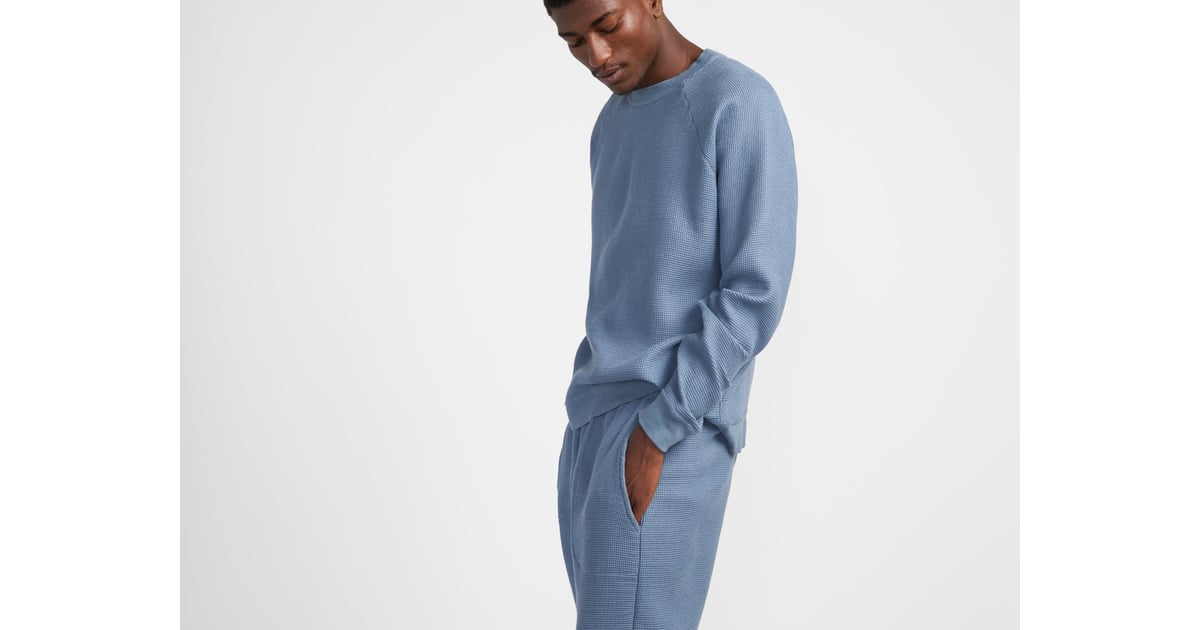 Men's waffle lounge set Clearance