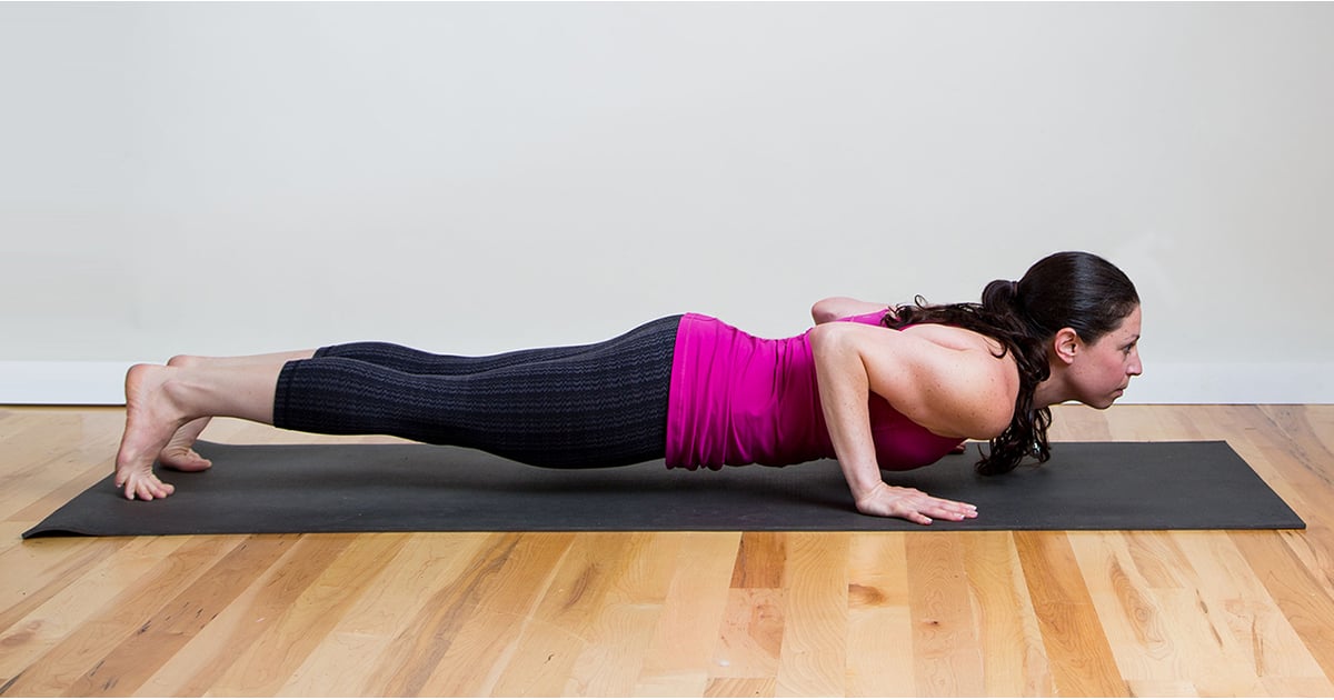 Yoga Chaturanga PushUps to Tone Triceps POPSUGAR Fitness Australia