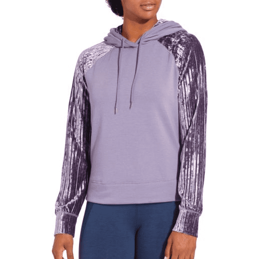 CALIA by Carrie Underwood Effortless Velvet Hoodie