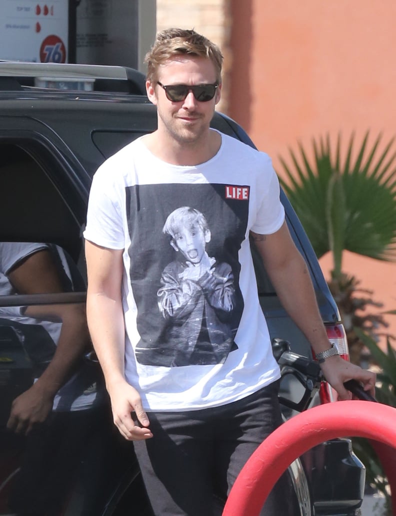 When he wore a Macaulay Culkin shirt, we had never wished we were Macaulay Culkin until that moment.