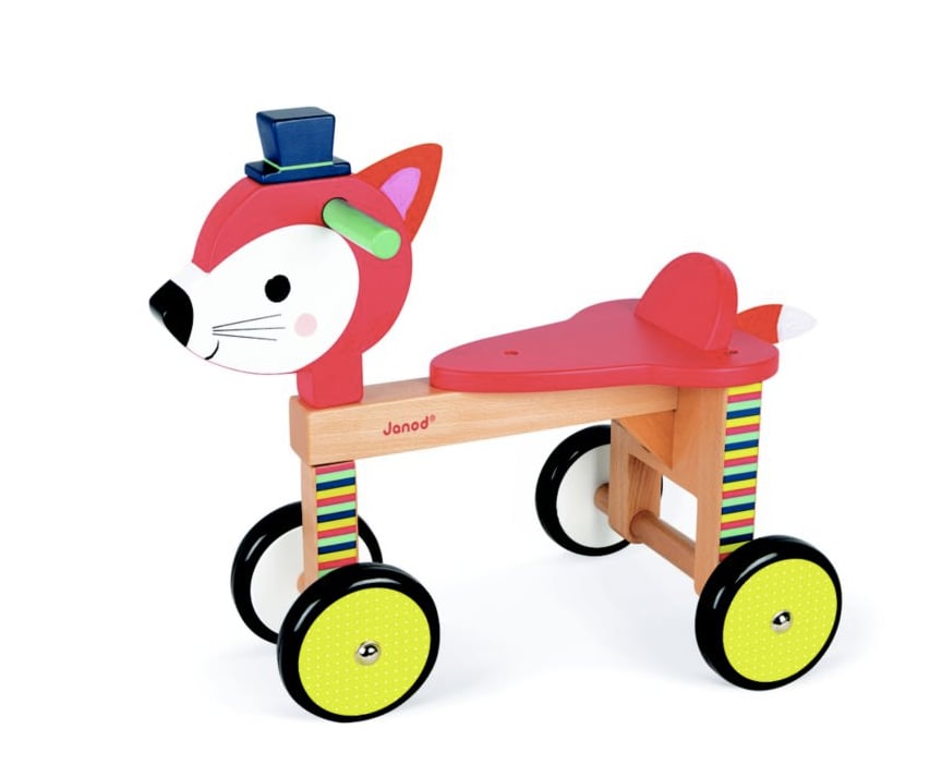 Janod Fox Ride-On Toy