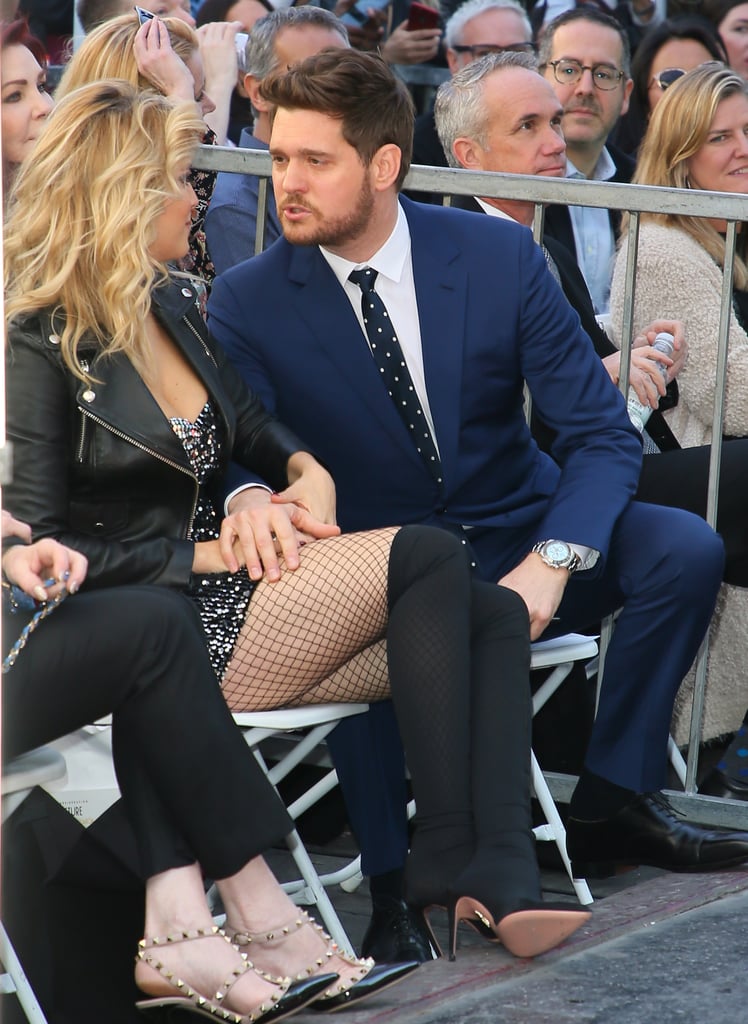 Michael Bublé at Hollywood Walk of Fame Ceremony 2018