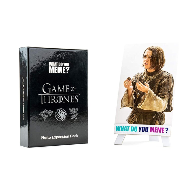 An Arya Stark Meme Playing Card