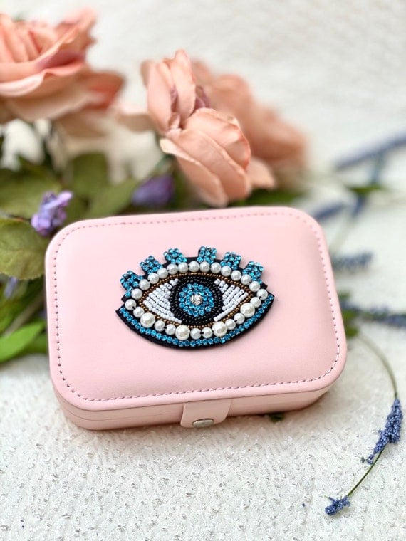 Bells and Balloons Evil Eye Jewelry Box