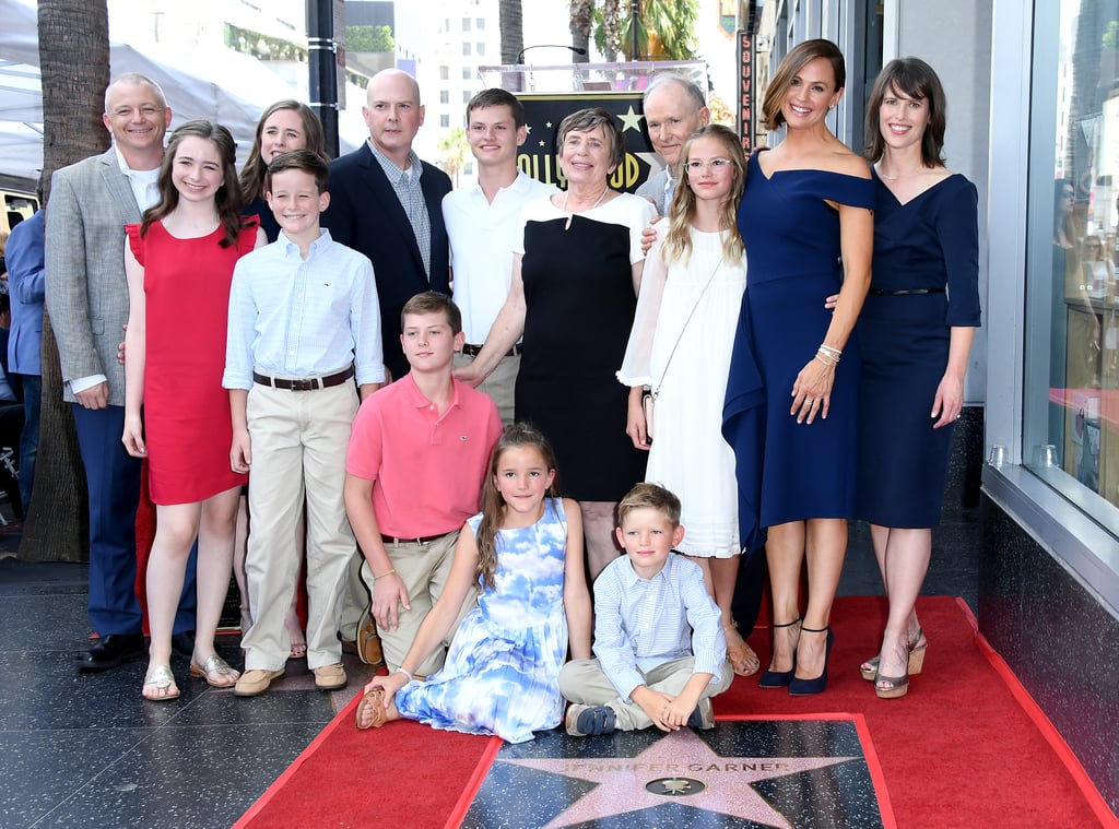 Jennifer Garner and Kids at Hollywood Star Ceremony 2018