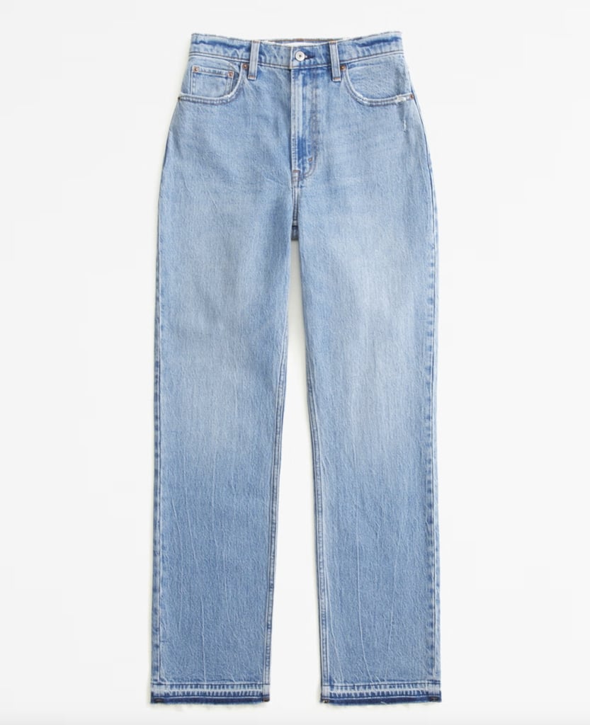 Abercrombie & Fitch Curve Love Ultra High Rise '90s Straight Jean