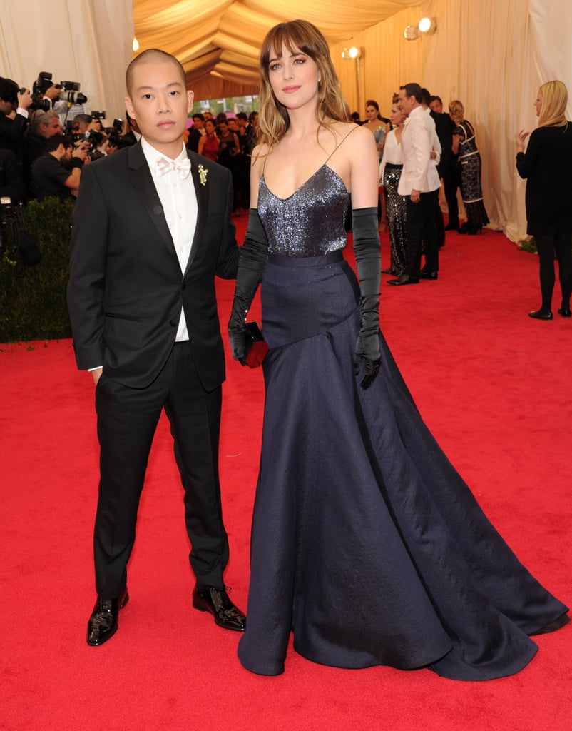 Dakota Johnson at the Met Gala 2014