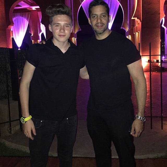 Magician David Blaine attended the bash.