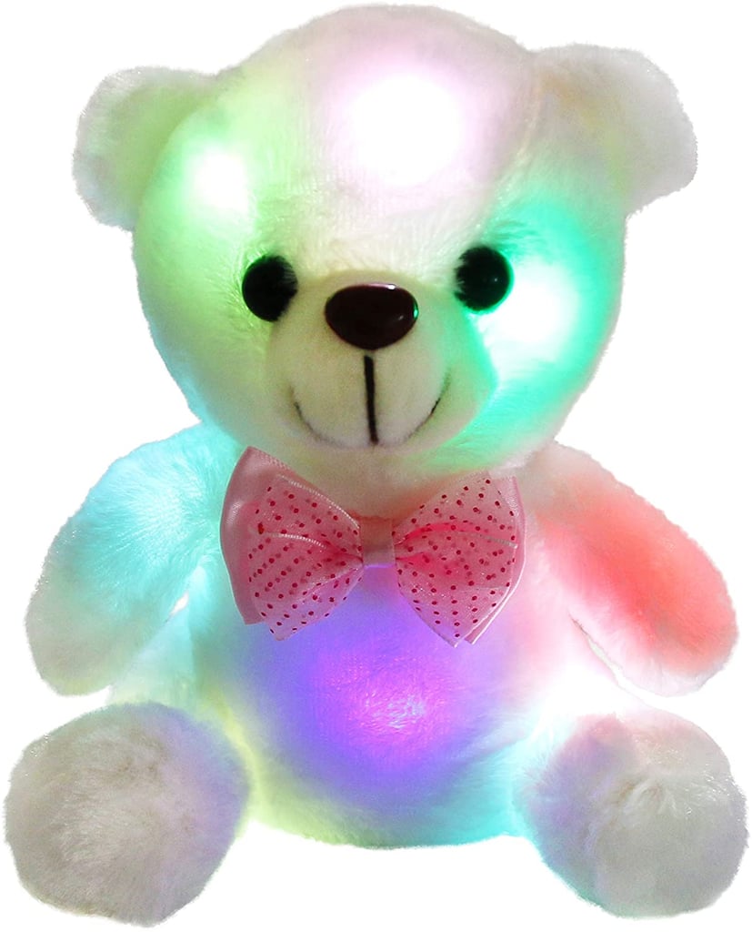 Glow White Teddy Bear Stuffed Animal