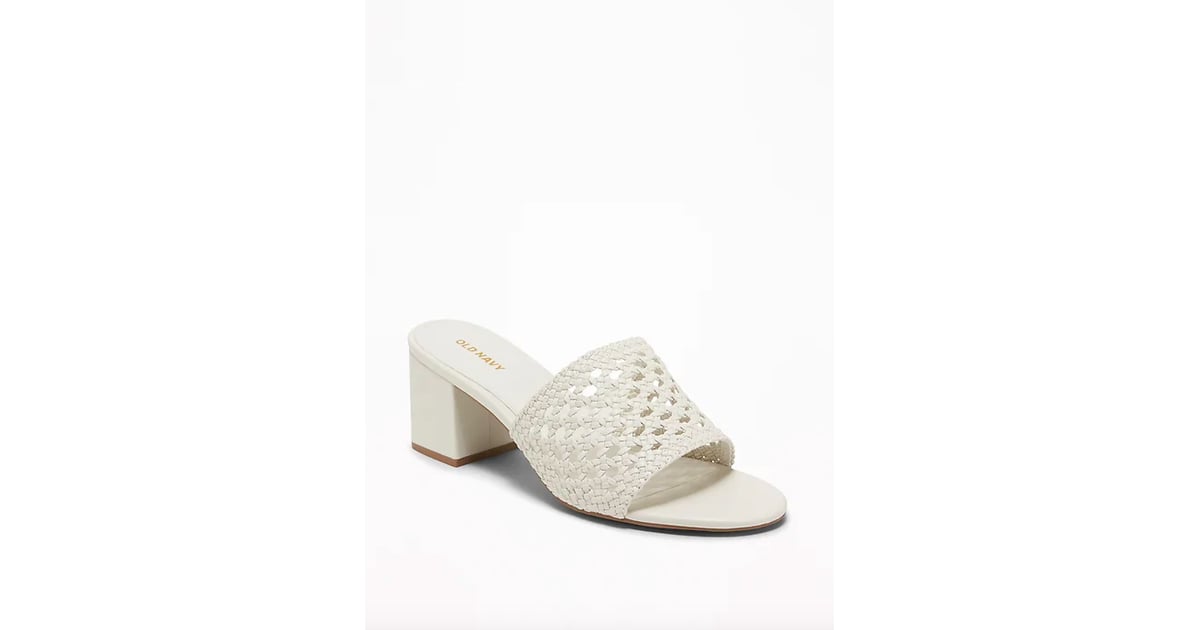 Basket weave mules 2025