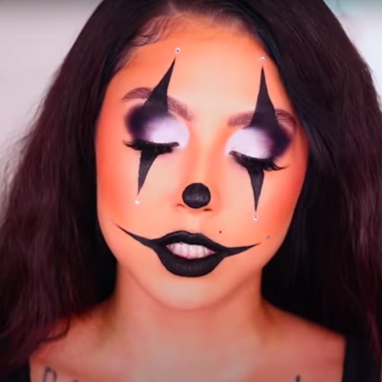 simple clown makeup