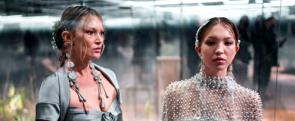 Kate Moss and Daughter Lila on Fendi Couture Runway 2021