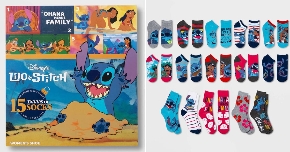 Target s Lilo and Stitch Sock Advent Calendar Is $15 PS Smart Living