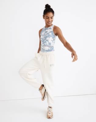 Madewell MWL Betterterry Embroidered Oversized Sweatpants
