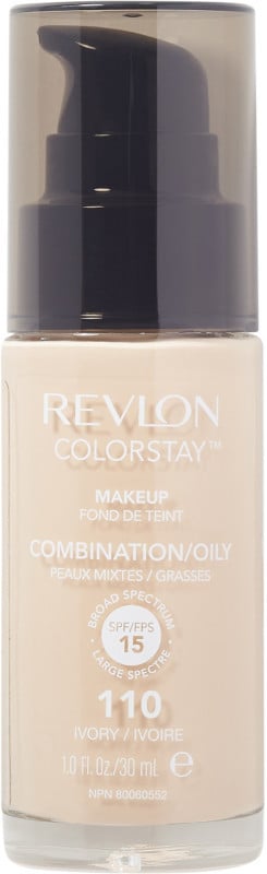 Revlon ColorStay Makeup For Combo/Oily Skin ($13) comes in 22 shades.