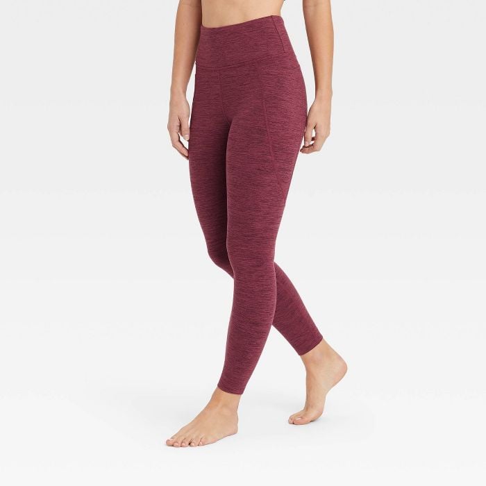 Buttery-Soft Leggings: JoyLab Women's High-Rise Cosy Spacedye 7/8 Leggings