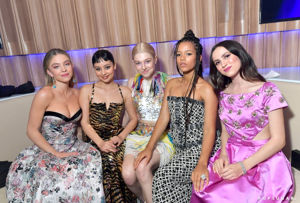 Sydney Sweeney, Alexa Demie, Hunter Schafer, Taylor Russell, and Maude Apatow