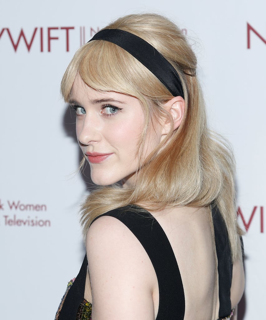 Rachel Brosnahan With Blond Hair in 2019