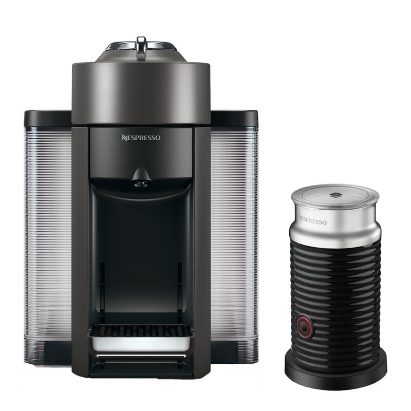 Nespresso Vertuo Coffee & Espresso Machine with Aeroccino Milk Frother