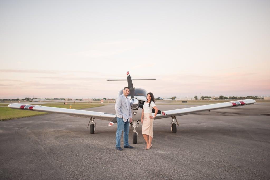 Airport Engagement Shoot