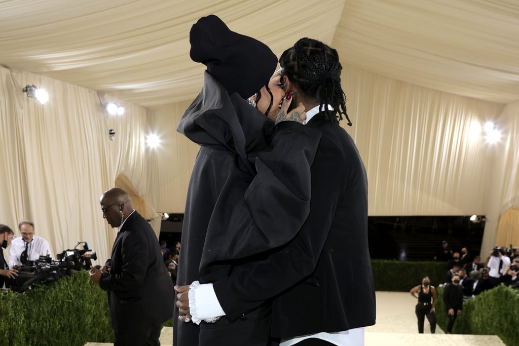 Rihanna and A$AP Rocky Cosy Up at 2021 Met Gala | Photos