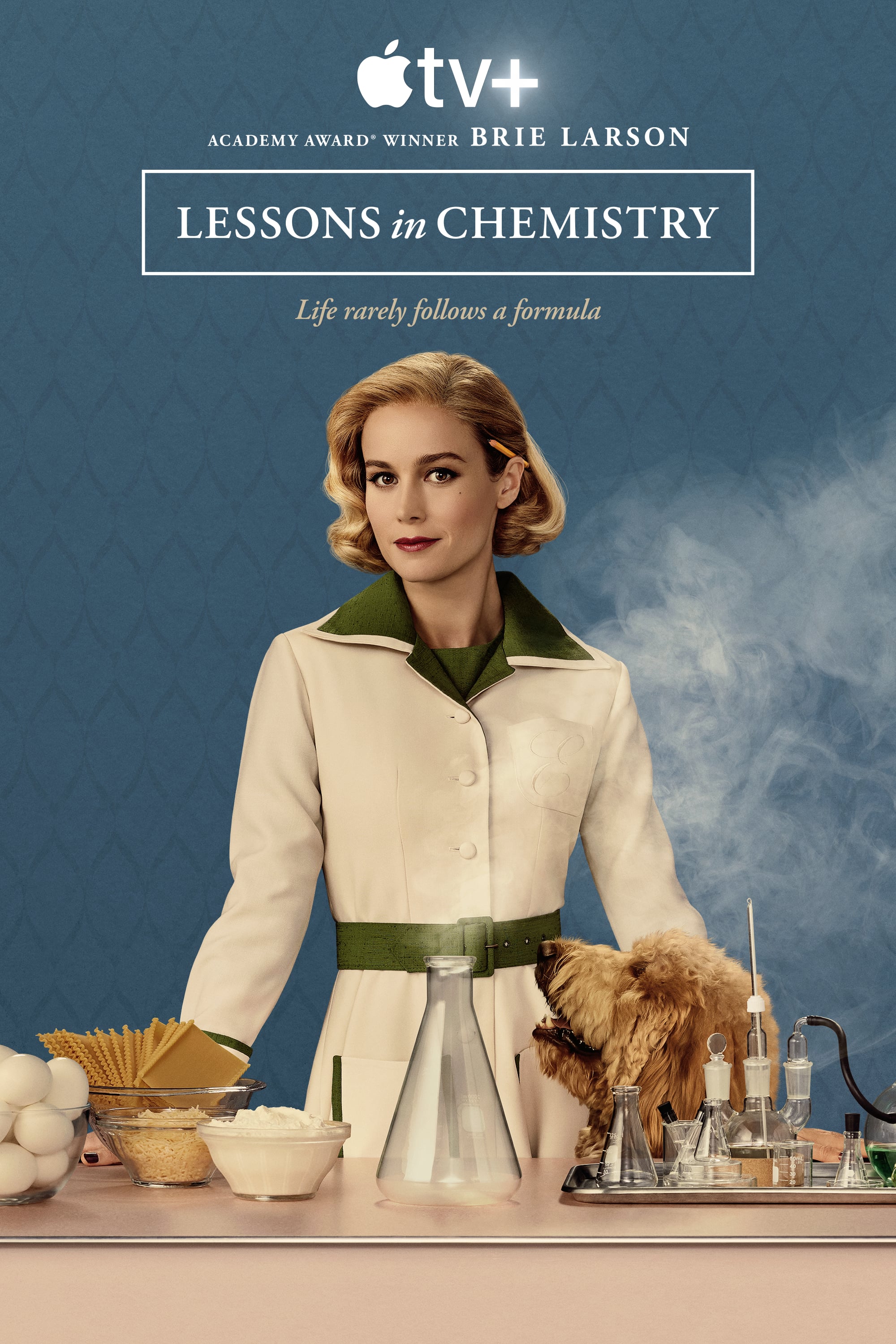 Brie Larson on the Lessons in Chemistry Poster