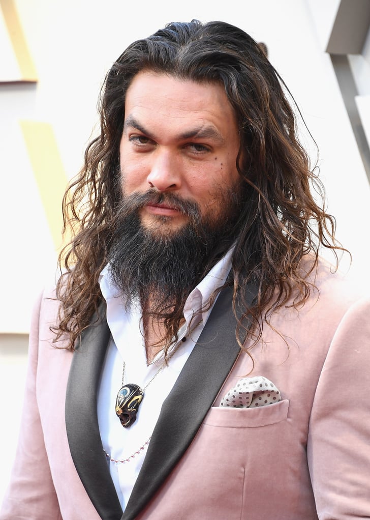 Jason Momoa at the 2019 Oscars Pink Dresses at the Oscars 2019
