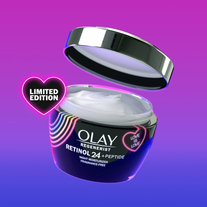 A Gentle Retinol: Olay Retinol24 + Peptide Night Face Moisturizer Limited Edition Pride Jar