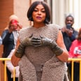 Taraji P. Henson Delivers Cozy Maximalism in a Fuzzy Dress and 7-Inch Platforms