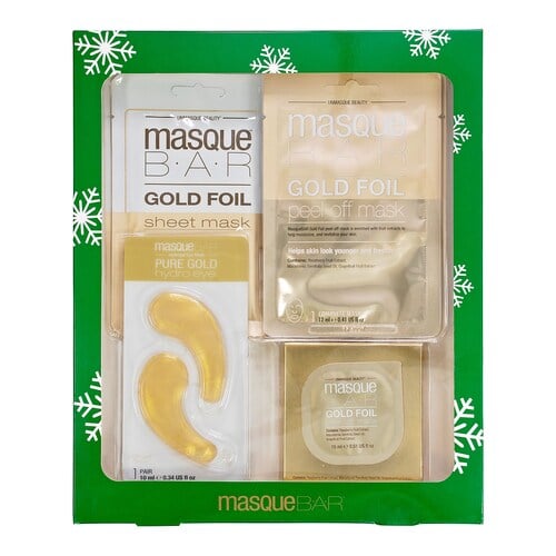 Masque Bar Gold Foil Masks Gift Set