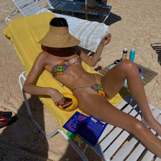 Kendall Jenner Wore a Teeny Printed Bikini on Vacation