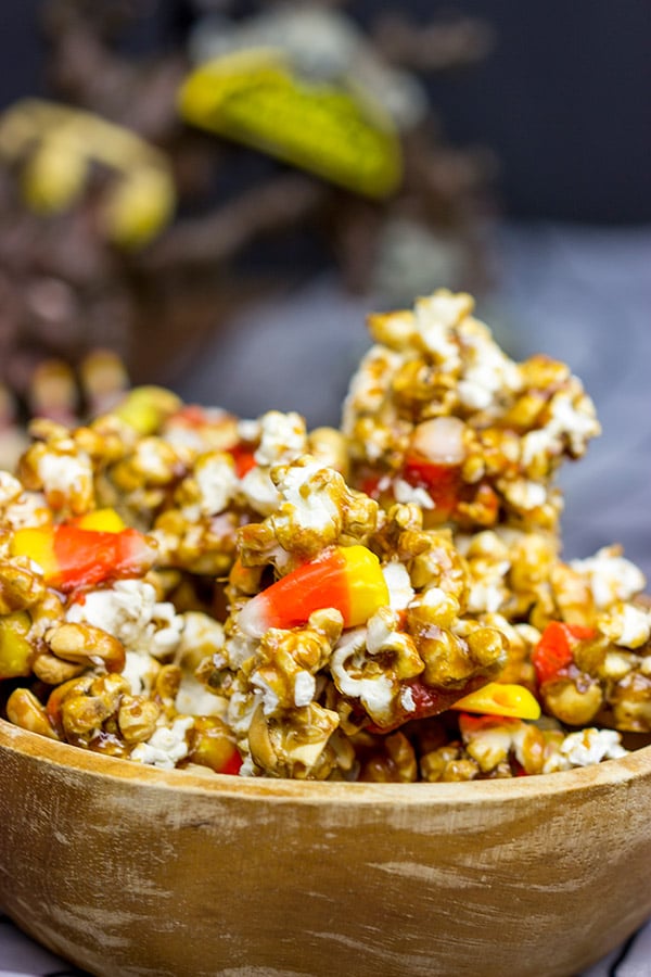 Halloween Caramel Corn