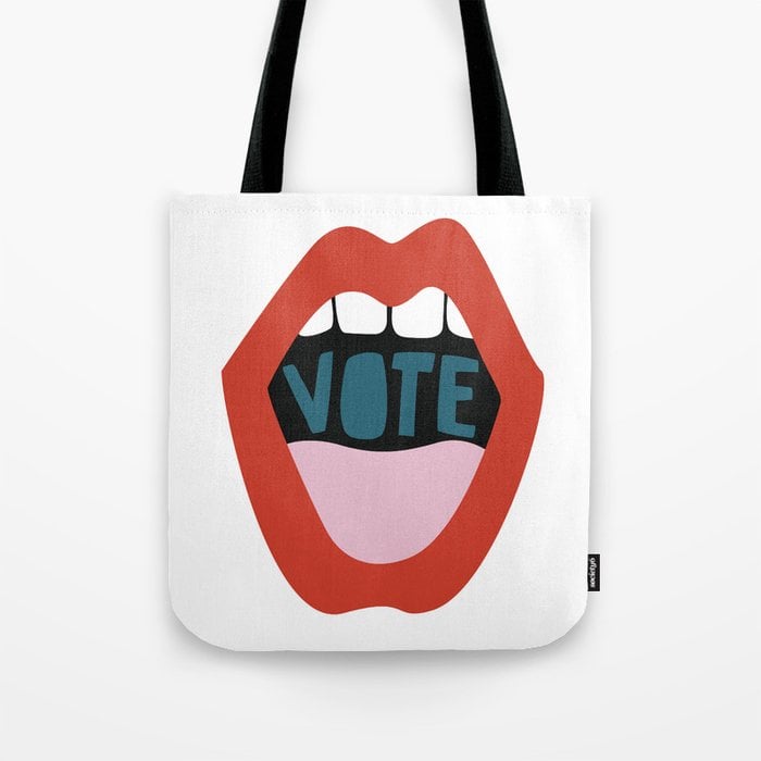 Jessica Carvalho Vote Tote Bag