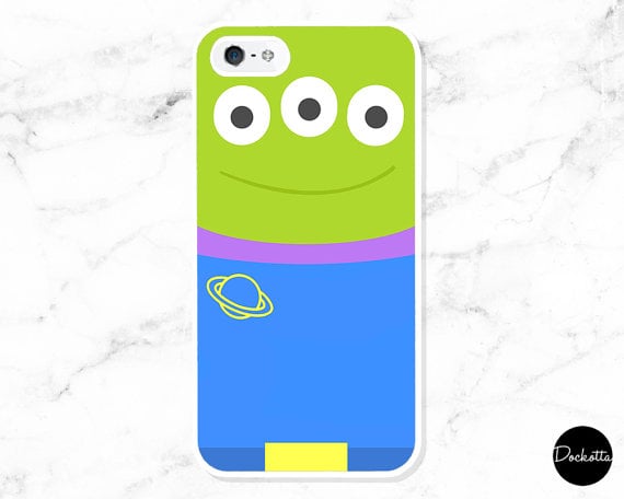 Toy Story Minimalist Alien iPhone Case