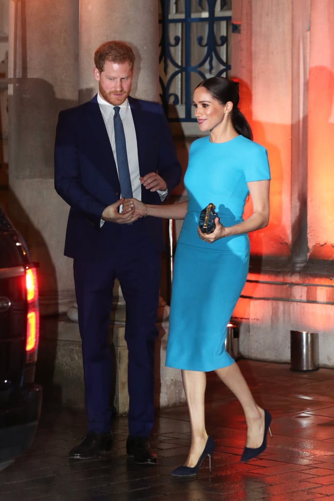 Prince Harry and Meghan Markle at the 2020 Endeavour Awards