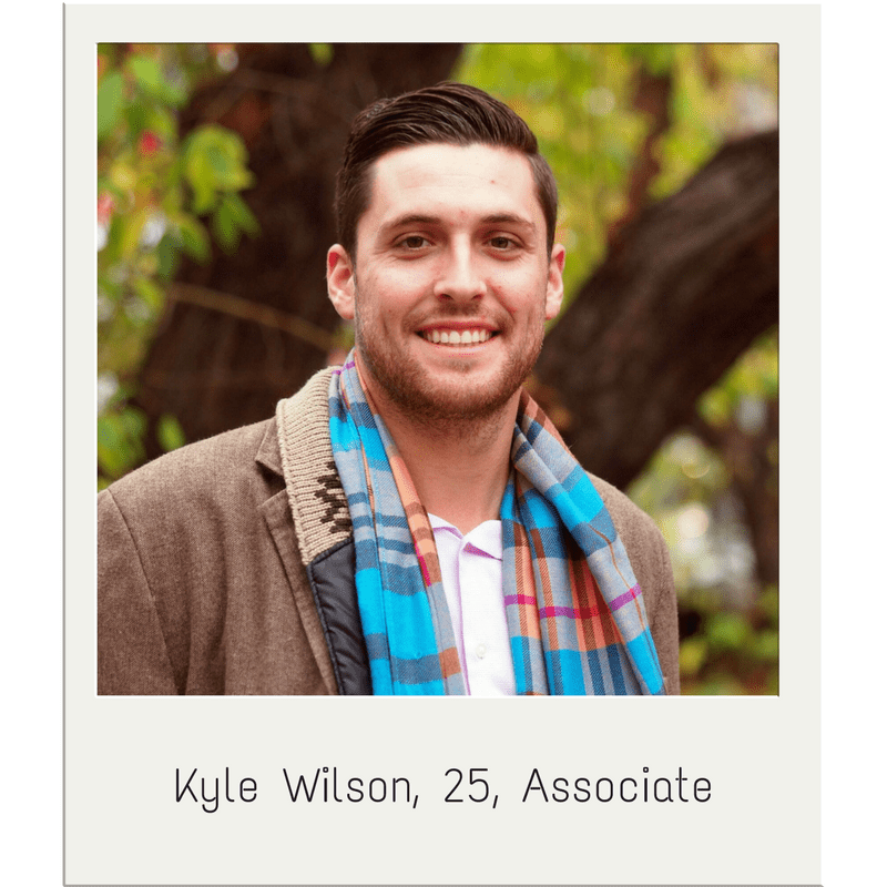 Kyle Wilson, 25, Associate