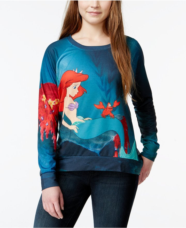 The Little Mermaid Sheer-Back Graphic Sweatshirt