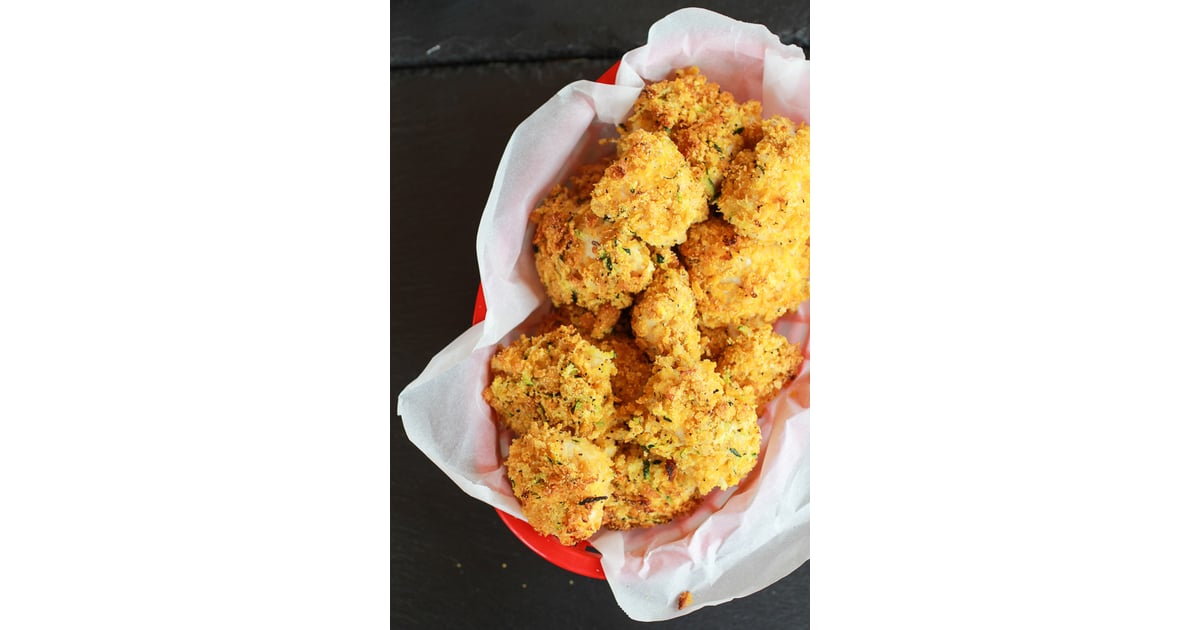 Zucchini Parmesan Crusted Chicken Nuggets The Best Healthy Zucchini