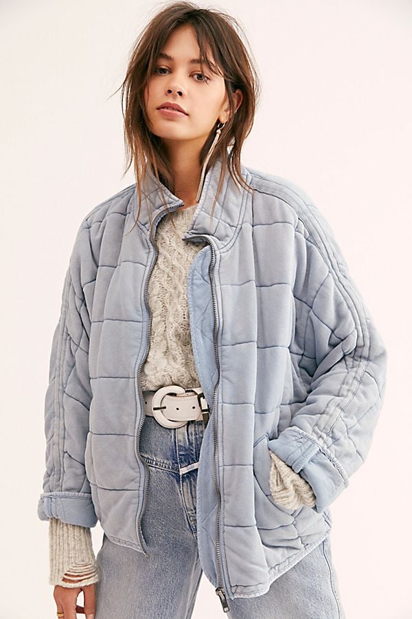 Dolman Quilted Knit Jacket