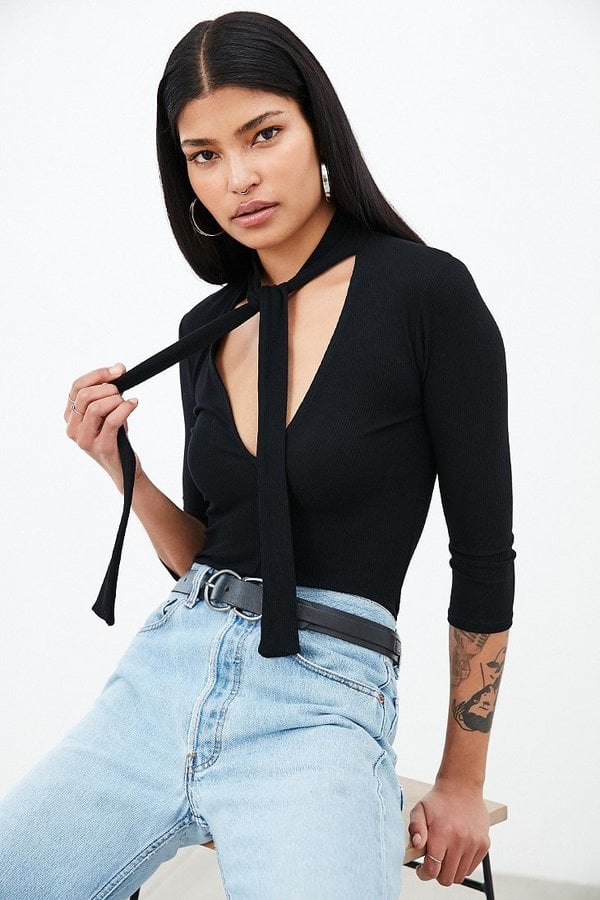 Silence & Noise Dani Tie-Neck Top ($44)