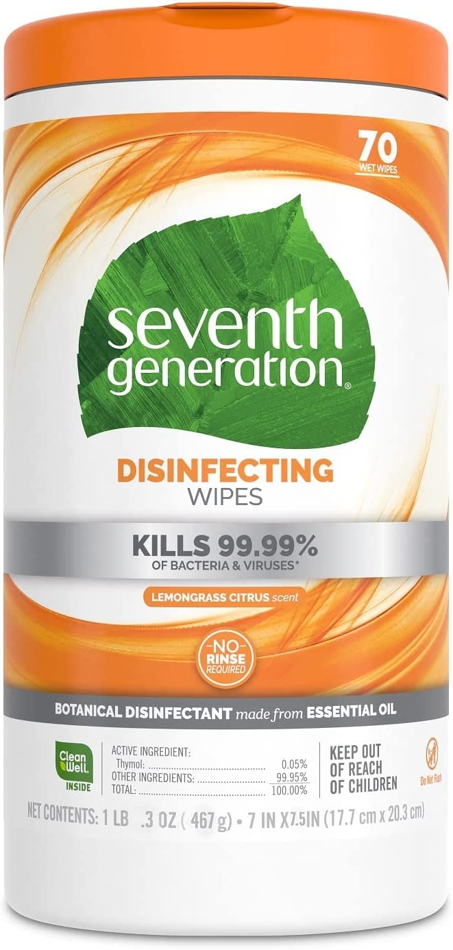 Seventh Generation Disinfecting Multi-Surface Wipes