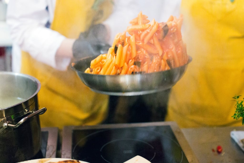 Don't just top pasta with sauce; toss it in it. Authentic Italian