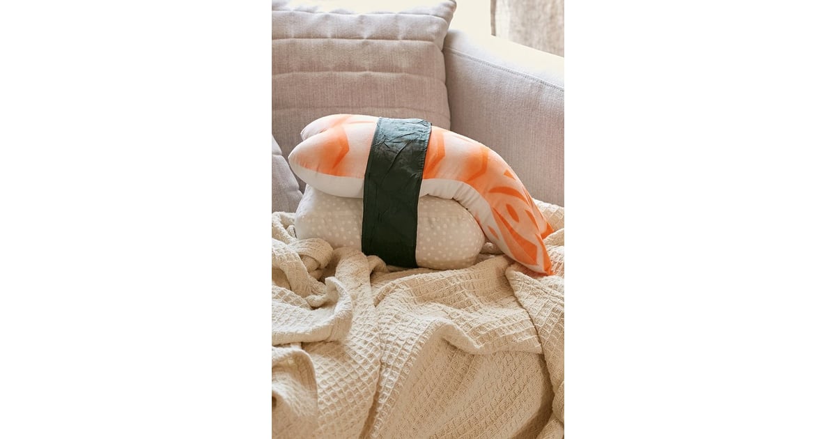 shrimp plush pillow